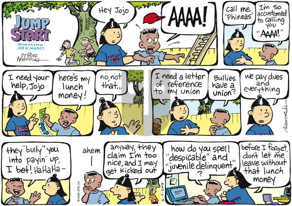 JumpStart on Sunday June 5, 2005 Comic Strip