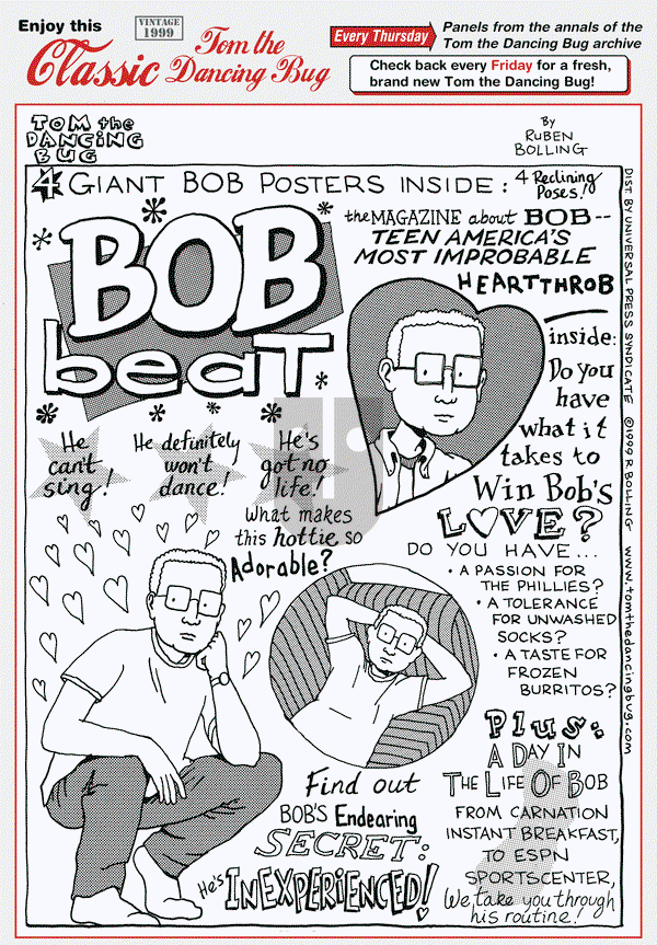 Tom the Dancing Bug on Thursday September 10, 2015 Comic Strip