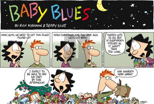 Baby Blues on Sunday December 27, 2020 Comic Strip