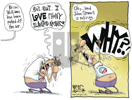 Glenn McCoy on Wednesday February 11, 2015 Comic Strip