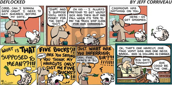 DeFlocked on Sunday April 12, 2009 Comic Strip