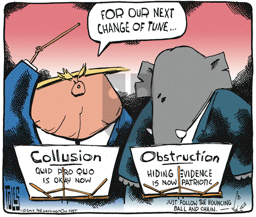 Tom Toles on Wednesday November 6, 2019 Comic Strip
