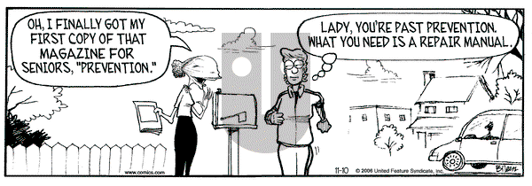 Grand Avenue on Friday November 10, 2006 Comic Strip