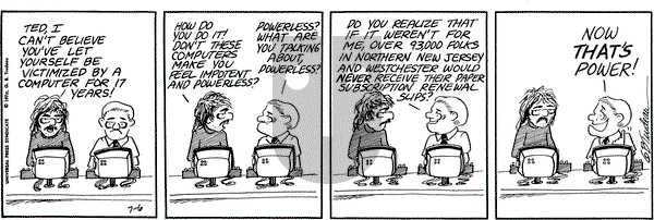Doonesbury - Thursday July 6, 1972 Comic Strip