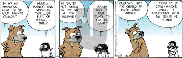 Get Fuzzy - Saturday August 24, 2013 Comic Strip