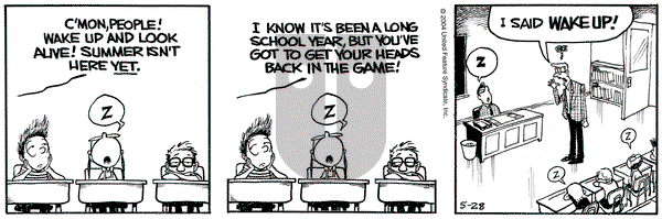 Grand Avenue on Friday May 28, 2004 Comic Strip