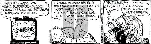 The Buckets on Thursday November 8, 2001 Comic Strip