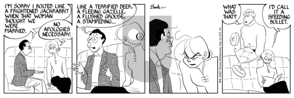 9 Chickweed Lane on Tuesday March 6, 2007 Comic Strip
