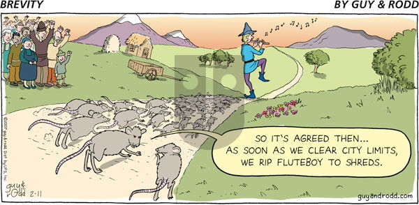 Brevity on Sunday February 11, 2007 Comic Strip