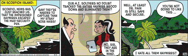 Rip Haywire on Monday September 3, 2018 Comic Strip