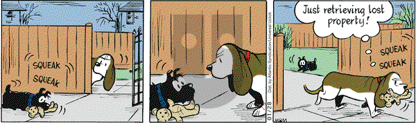 Fred Basset on Thursday January 28, 2010 Comic Strip