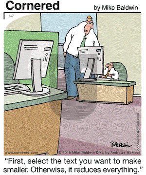 Cornered on Monday May 7, 2018 Comic Strip
