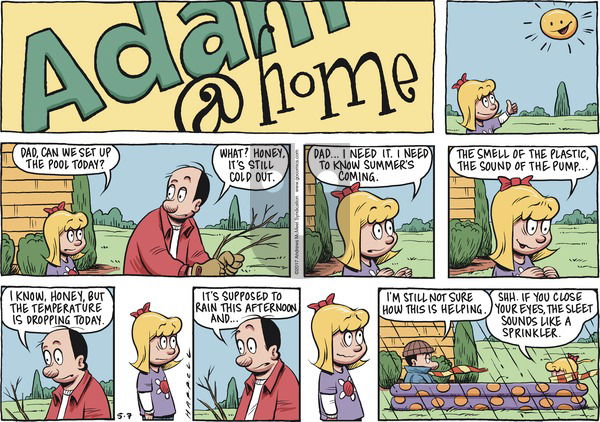 Adam@Home on Sunday May 7, 2017 Comic Strip
