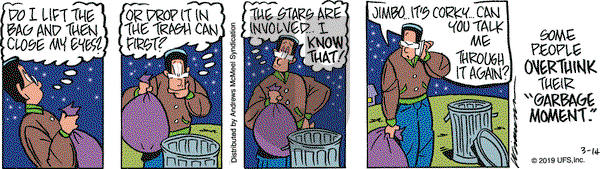 Rose is Rose on Thursday March 14, 2019 Comic Strip
