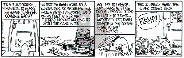 Monty on Saturday August 28, 2004 Comic Strip