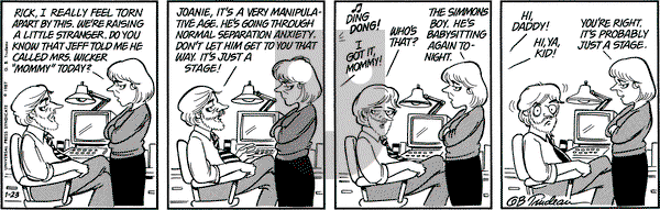 Doonesbury on Friday January 23, 1987 Comic Strip