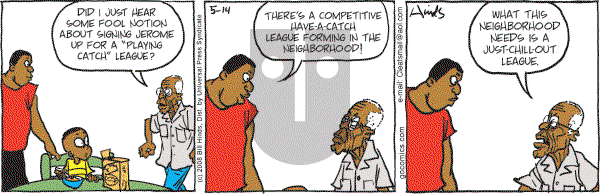 Cleats - Wednesday May 14, 2008 Comic Strip