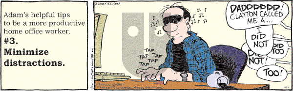 Adam@Home on Wednesday October 10, 2007 Comic Strip