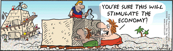 Frank and Ernest - Monday February 16, 2009 Comic Strip