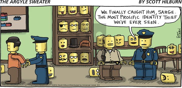 The Argyle Sweater on Sunday May 4, 2014 Comic Strip