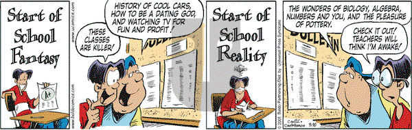 Baldo on Monday September 10, 2001 Comic Strip