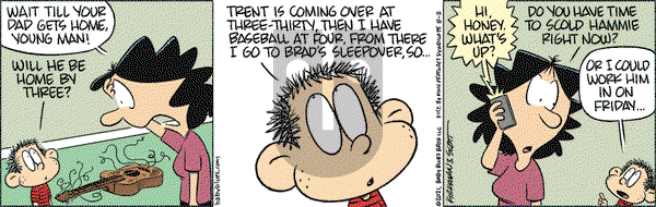 Baby Blues on Monday August 2, 2021 Comic Strip