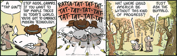 DeFlocked on Thursday March 17, 2011 Comic Strip