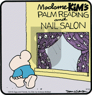 Ziggy on Tuesday March 19, 2019 Comic Strip