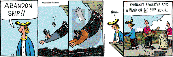 Overboard on Monday November 15, 2004 Comic Strip