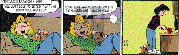 Luann - Monday July 19, 2010 Comic Strip