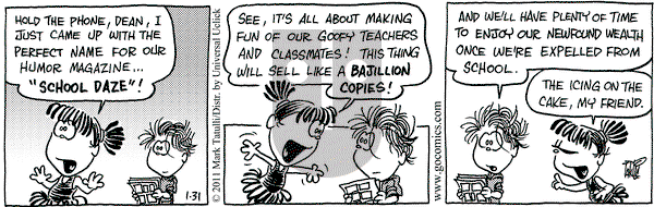 Heart of the City on Monday January 31, 2011 Comic Strip
