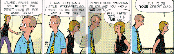 Lucky Cow on Wednesday November 1, 2006 Comic Strip