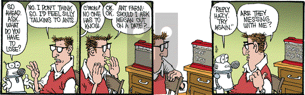 Monty on Friday February 5, 2016 Comic Strip