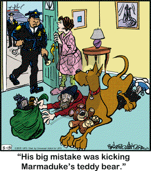Marmaduke on Friday March 13, 2015 Comic Strip
