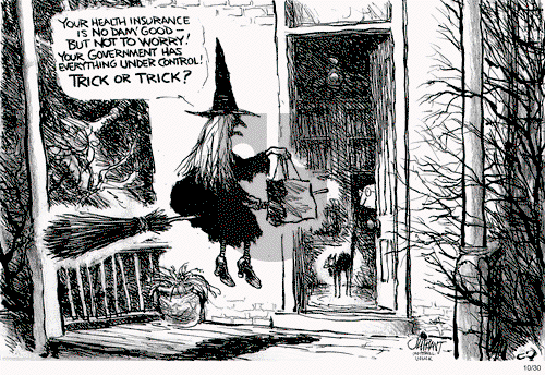 Pat Oliphant on Wednesday October 30, 2013 Comic Strip