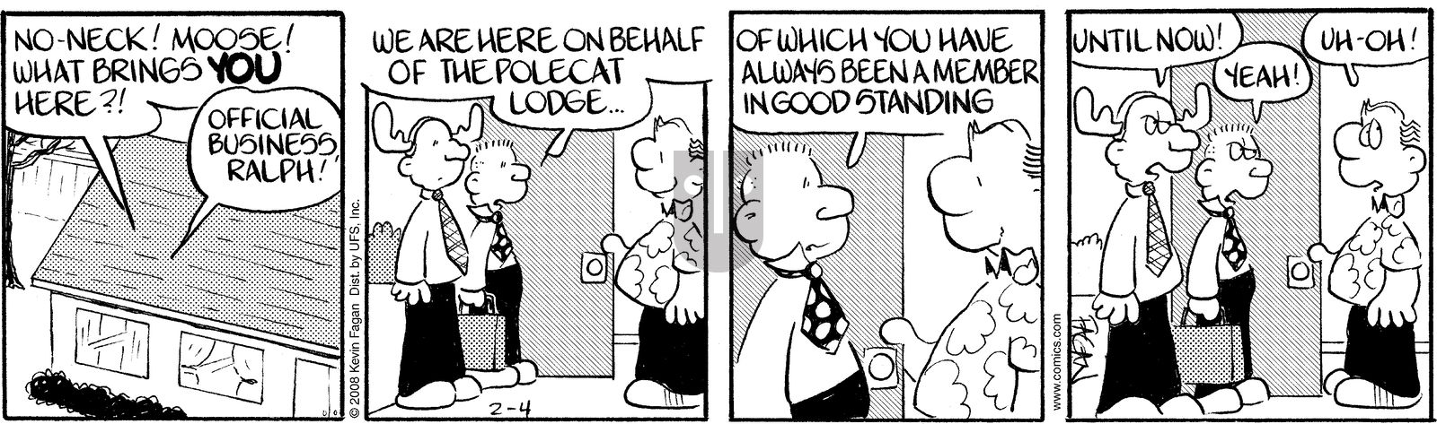 Drabble - Monday February 4, 2008 Comic Strip