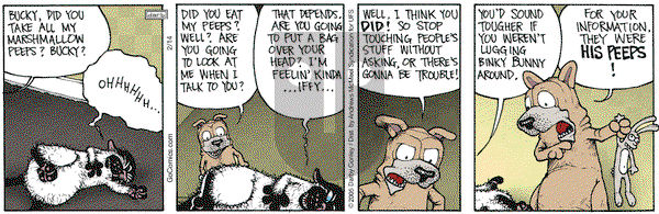 Get Fuzzy - Wednesday February 14, 2018 Comic Strip
