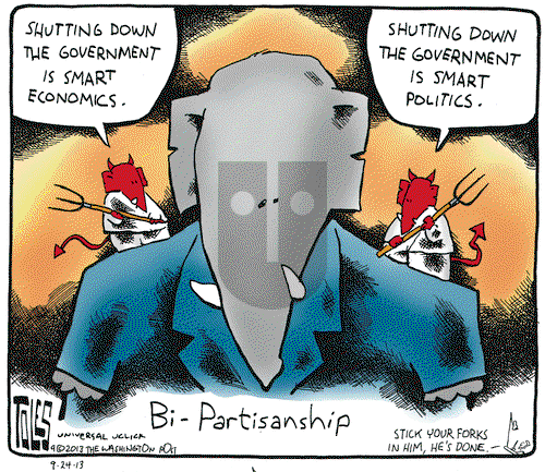 Tom Toles on Tuesday September 24, 2013 Comic Strip