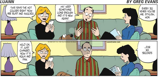 Luann - Sunday November 15, 2020 Comic Strip