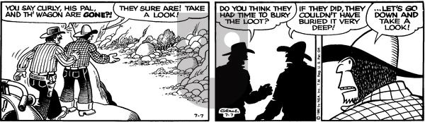 Alley Oop on Monday July 7, 1980 Comic Strip