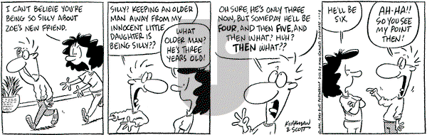 Baby Blues - Friday January 12, 1996 Comic Strip