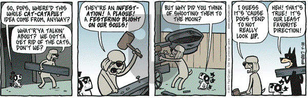 Pooch Cafe on Monday July 18, 2011 Comic Strip