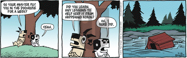 Pooch Cafe on Saturday July 13, 2013 Comic Strip
