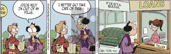 Baldo on Monday September 17, 2012 Comic Strip
