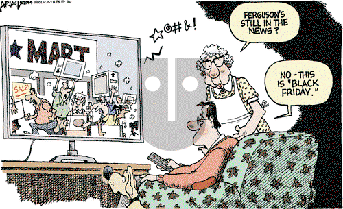 Robert Ariail on Monday December 1, 2014 Comic Strip