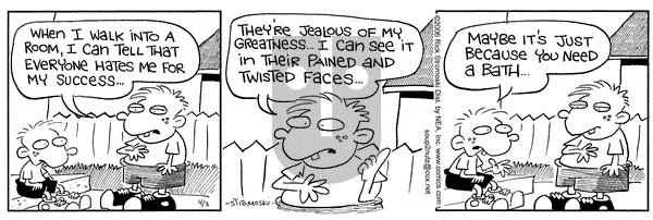 Soup to Nutz - Old on Monday April 3, 2006 Comic Strip