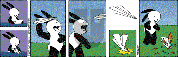 Buni on Wednesday April 30, 2014 Comic Strip