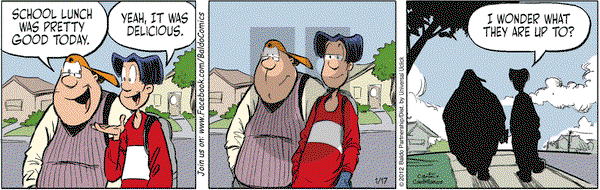 Baldo on Tuesday January 17, 2012 Comic Strip