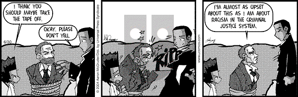 The Boondocks on Wednesday February 1, 2012 Comic Strip