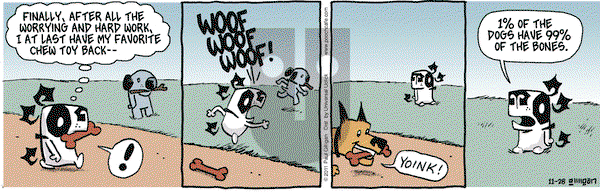 Pooch Cafe - Monday November 28, 2011 Comic Strip